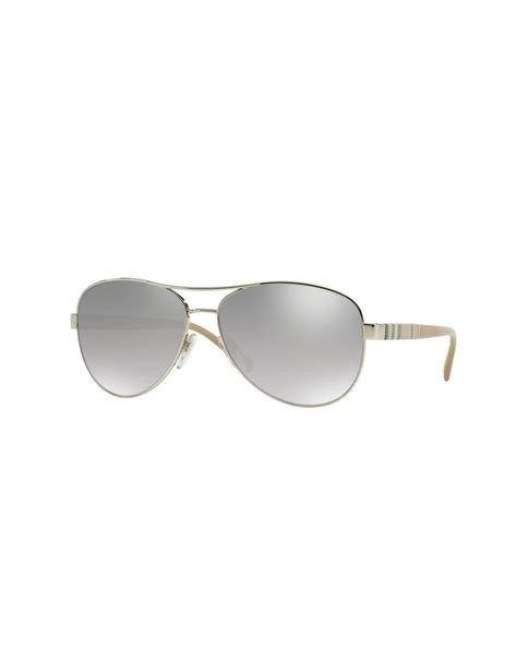 burberry be3080 silver|Burberry BE3080 Sunglasses .